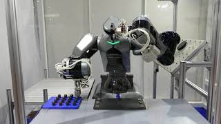 東芝機械 ヒト型双腕ロボット 2019国際ロボット展