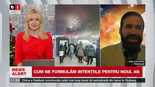 ST. CHIVU, PSIHOLOG, DESPRE INTENȚII ȘI UN ANOU ÎNTR O NOUĂ ENERGIE_Știri B1TV_1 ian. 2025