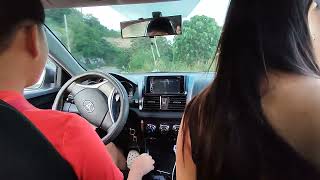 POV: Toyota Vios 2014 Manual Transmission | Uphill and Downhill Driving | Mabini, Batangas