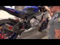 15 17 yamaha yzf r1 stock exhaust vs akrapovic evolution full exhaust sound comparison