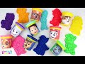 Playing with Paw Patrol Play Doh and Molds with Paw Patrol Characters