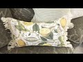 diy summer wreath u0026 pillow cover lemon decor decorating with lemons