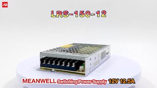 MEANWELL Switching Power Supply 12V 12.5A รุ่น LRS-150-12