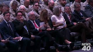 A final salute to sheriff Jerry ‘Peanuts’ Gaines at funeral -- Micah Henson -- WNKY News 40