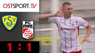 90.+4! Rot-Weiß Erfurt feiert CFC-Neuzugang: Luckenwalde - Erfurt 1:1 | Regionalliga Nordost
