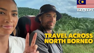 Police Stops, Broken Down Bus & Endless Palm Oil Plantations | KOTA KINABALU TO SANDAKAN-Day 93, P1