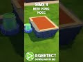 Beer Pong Table in Sims 4 NOCC Sims 4 Stop Motion build #Short #sims4stopmotion #sims4shorts