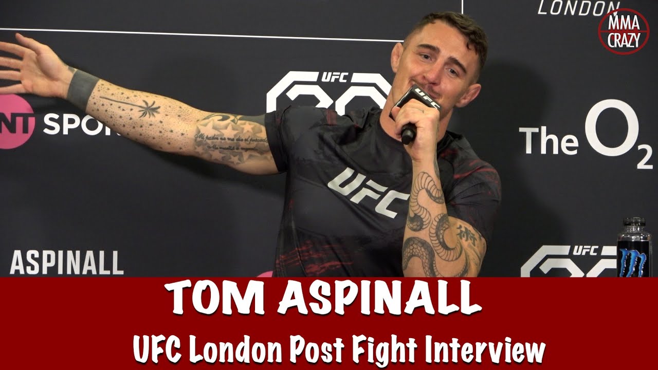 Full Tom Aspinall Ufc London Post Fight Press Conference Youtube