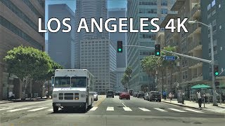 Los Angeles 4K - LA's Main Street - Driving Downtown - USA