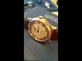 watchesandart.com staudt 18k gold limited edition watch sold out