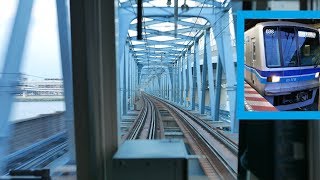 「東西線(快速)」前面展望(門前仲町－西船橋)「05系」[4K]Tokyo Metro Tozai Line 20180527