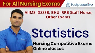 #Statistics || Nursing officer & Staff Nurse Online Classes, Research Subject Nursing