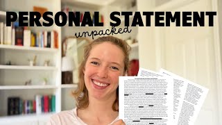 How I Wrote My GRFP Personal Statement | Full Example + Reviewer Comments