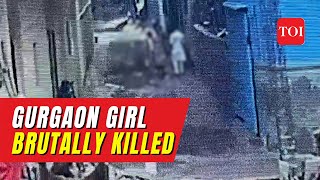 Sakshi Murder Case repeated in Gurugram: CCTV of Man kills 19-Yr-Old for Refusing Marriage Proposal