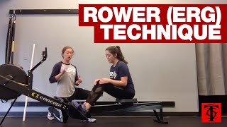 Rower (Erg) Technique