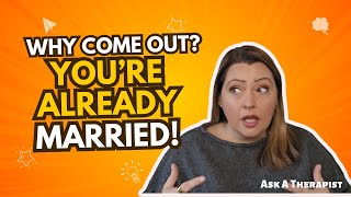 A Therapist Explains Bisexuals Coming Out After Marriage