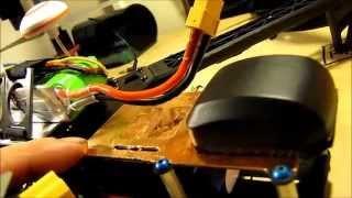 HJ Alien X-500 Quadcopter Build Part 3, Setting up gps