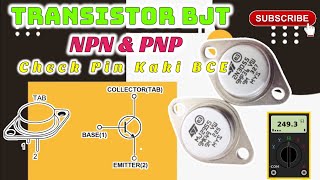 Cara Menentukan Kaki Transistor Jengkol Tanpa Multimeter#transistor#transistoramplifier#transistors