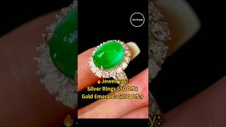 Jewelryay-New arrivals.18K Gold 4.38ct Emerald Ring with Fluorescence#investment#vintage #trending