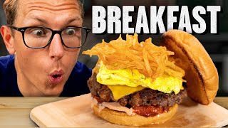 Mythical Chef Josh's Perfect Burger (Breakfast Edition)