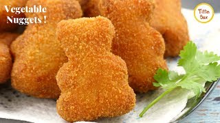 Homemade Veggie Nuggets Recipe for Kids tiffin Box | Mix Vegetable Chop | Vegetable Nuggets Recipe