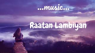 Raatan Lambiyan - Lyrics video | Shershah|Shidhart | Best Song 2021 |