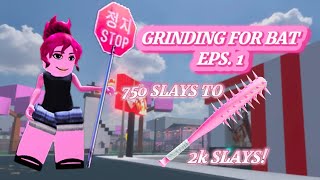 GRINDING FOR SPIKED BAT🎀🩷💅 *MUST WATCH* (Roblox Baddies)