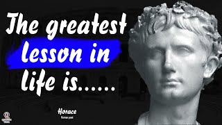 20 Horace Quotes From The Ancient Roman Poet | Horace Quotes