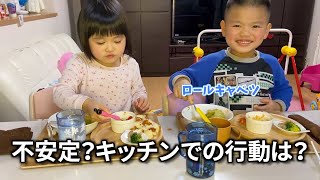 【ロールキャベツ】ご飯前にキッチンに乗り込む不安定な自閉症息子！苦手食材をどうする？