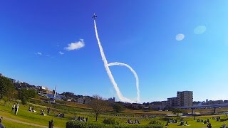 河原でのんびりブルーインパルス_Blue Impulse (Japan)