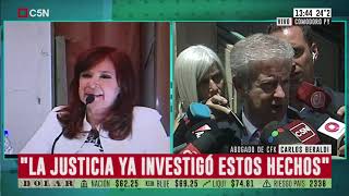 Declara CFK por el juicio de obra pública: Habla su abogado