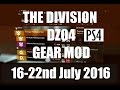 The Division : DZ04 Gear Mod Vendor Stock 16th - 22nd July 2016 (AEST) PS4