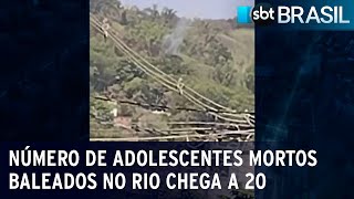 Mais um adolescente morre em guerra de traficantes no Rio | SBT Brasil (22/09/23)