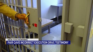 Tennessee says pair gave incorrect execution drug testimony