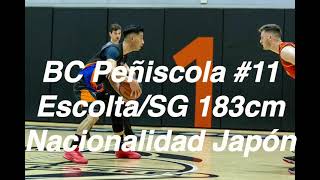 RyuseiKunitake/國武龍聖　2023-24( Second round/Segunda vuelta/シーズン後半戦) BC Peñíscola #11