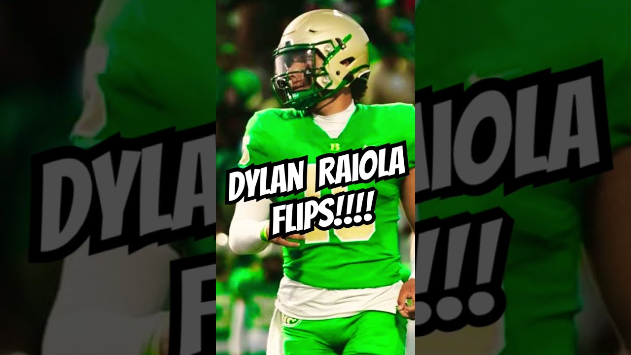 Dylan Raiola Flips From Georgia To Nebraska!!!!! #cfbnews - YouTube