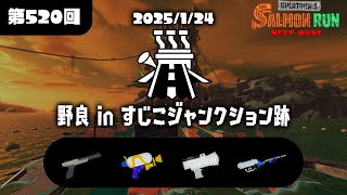 【4シフト連続野良ノーミス中】すじこジャンクション非開幕野良ノーミスカンスト濃厚配信！！【スプラトゥーン3/サーモンラン】