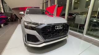 2025 New facelift Audi RSQ8 Nardo Grey 23 inch wheels