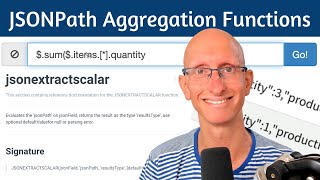 JSONPath Aggregation Functions