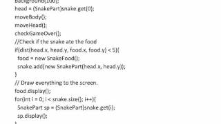 Snake Game Explained