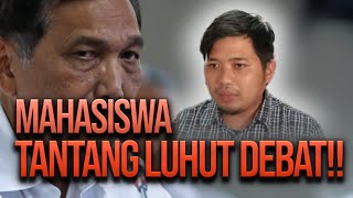 🔴 LIVE DELAY! MAHASISWA TANTANG LUHUT DEBAT!!