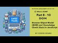 dom in javascript | javascript dom | javascript dom manipulation