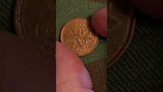 Coin Roll Hunting - 1991 Canadian Queen Elizabeth One Cent (Found 24FEB2025)