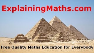 How to calculate an Estimate of the Mean with a Grouped Frequency Table 1 - ExplainingMaths.com