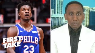 FIRST TAKE | Jimmy Butler want to Sixers! - Stephen A. on Jimmy being dragged in