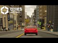 3rd Person Car Ride Into the City | Cities Skylines 2