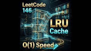 LeetCode 146: LRU Cache in less than 5 minutes | Hash Map & Doubly Linked List