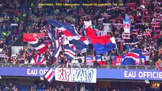 PSG / Montpellier 22.04.2017 : 2-0 (L1 J34) 4/5 : Entrée des équipes et hommage