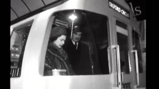 Queen rides the London Underground in 1969 - ITN archive