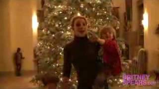 Britney And Babies Christmas Message 2008